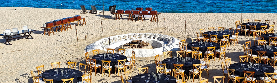 mobiliario para playa